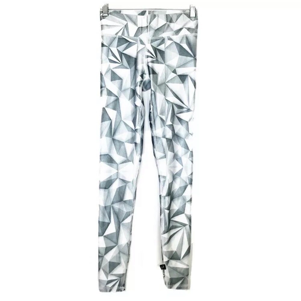 TEREZ Geometric high waisted leggings  Full Length XS